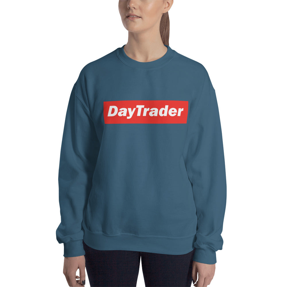 Buy indigo-blue Sweatshirt / Day Trader