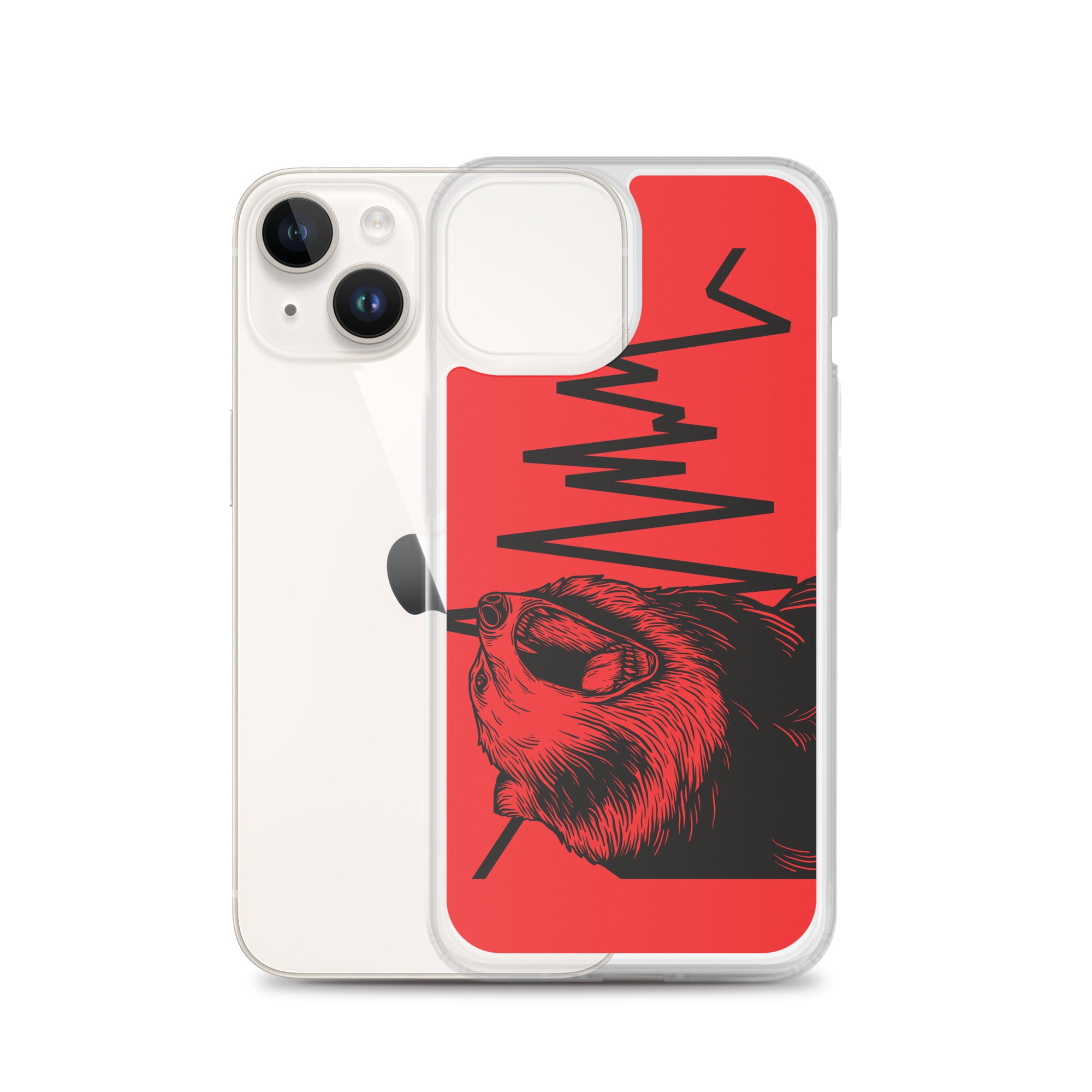 Coque iPhone - Ours vers le bas