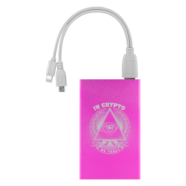 Power Bank - In Crypto We Trust