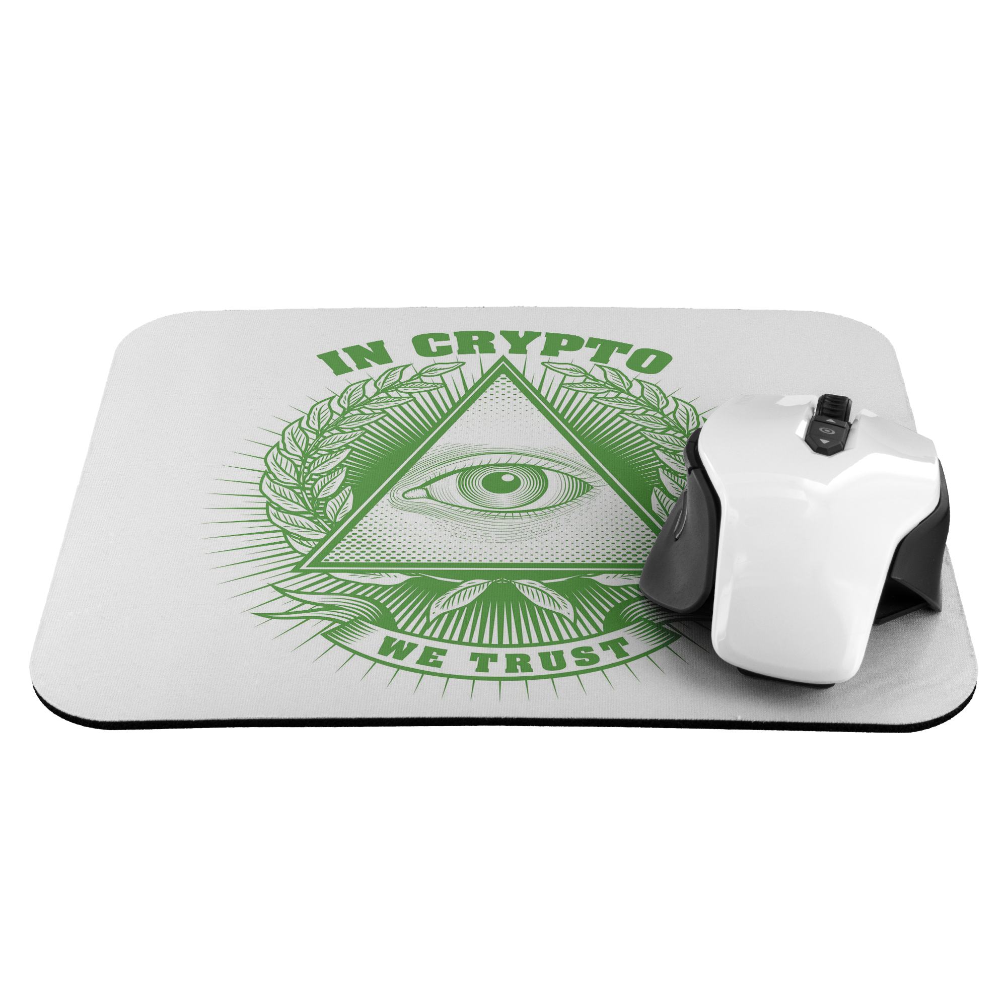 Mousepad - In Crypto We Trust