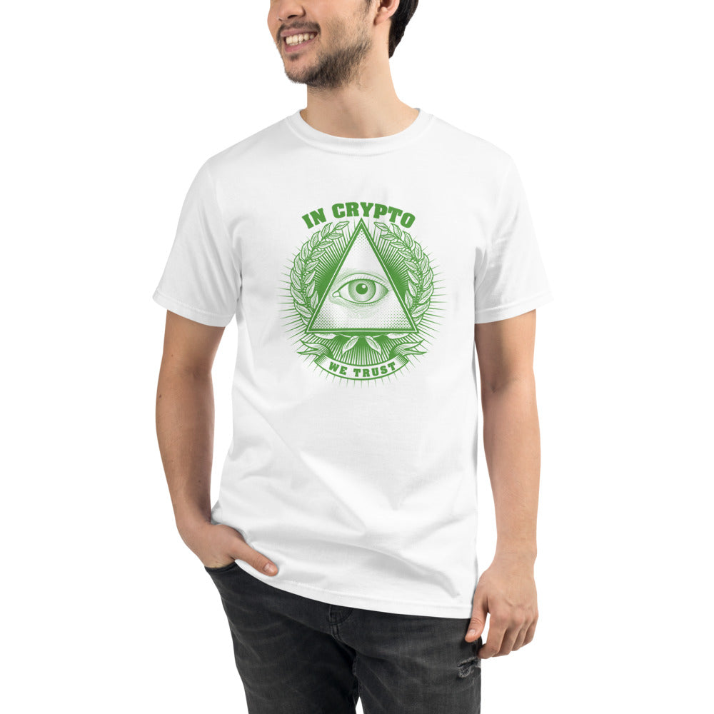 T-shirt biologique / In Crypto We Trust