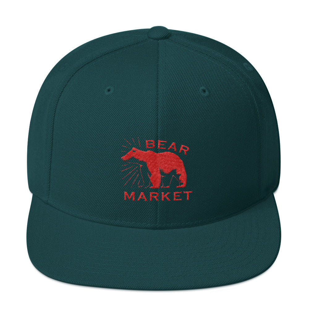 Buy spruce Snapback Hat/ Bear Market