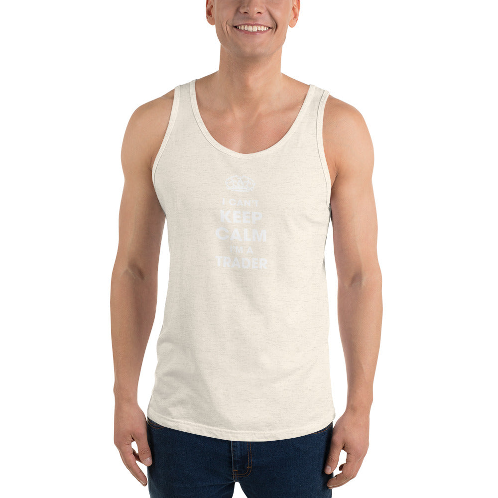 Buy oatmeal-triblend Unisex  Tank Top/ Can&#39;t Keep Calm