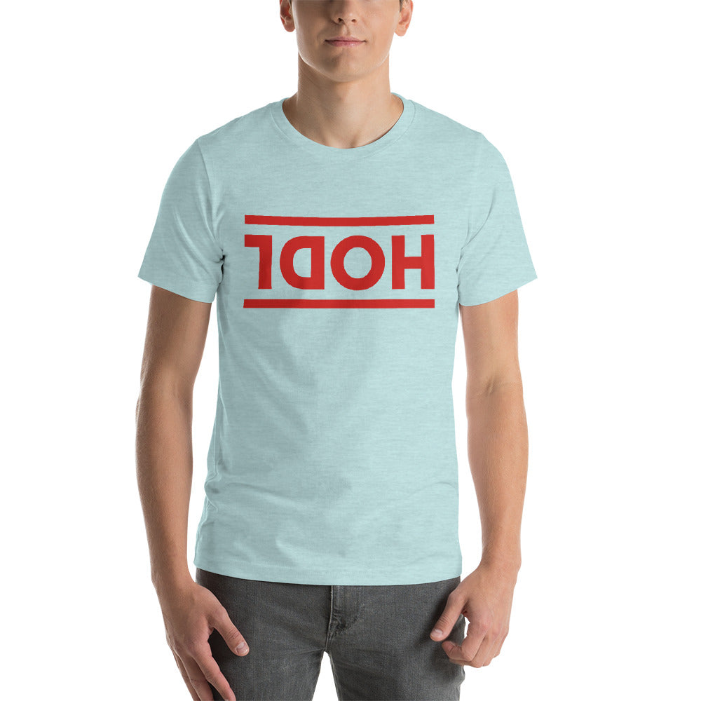 Buy heather-prism-ice-blue Short-Sleeve Unisex T-Shirt / HOLD