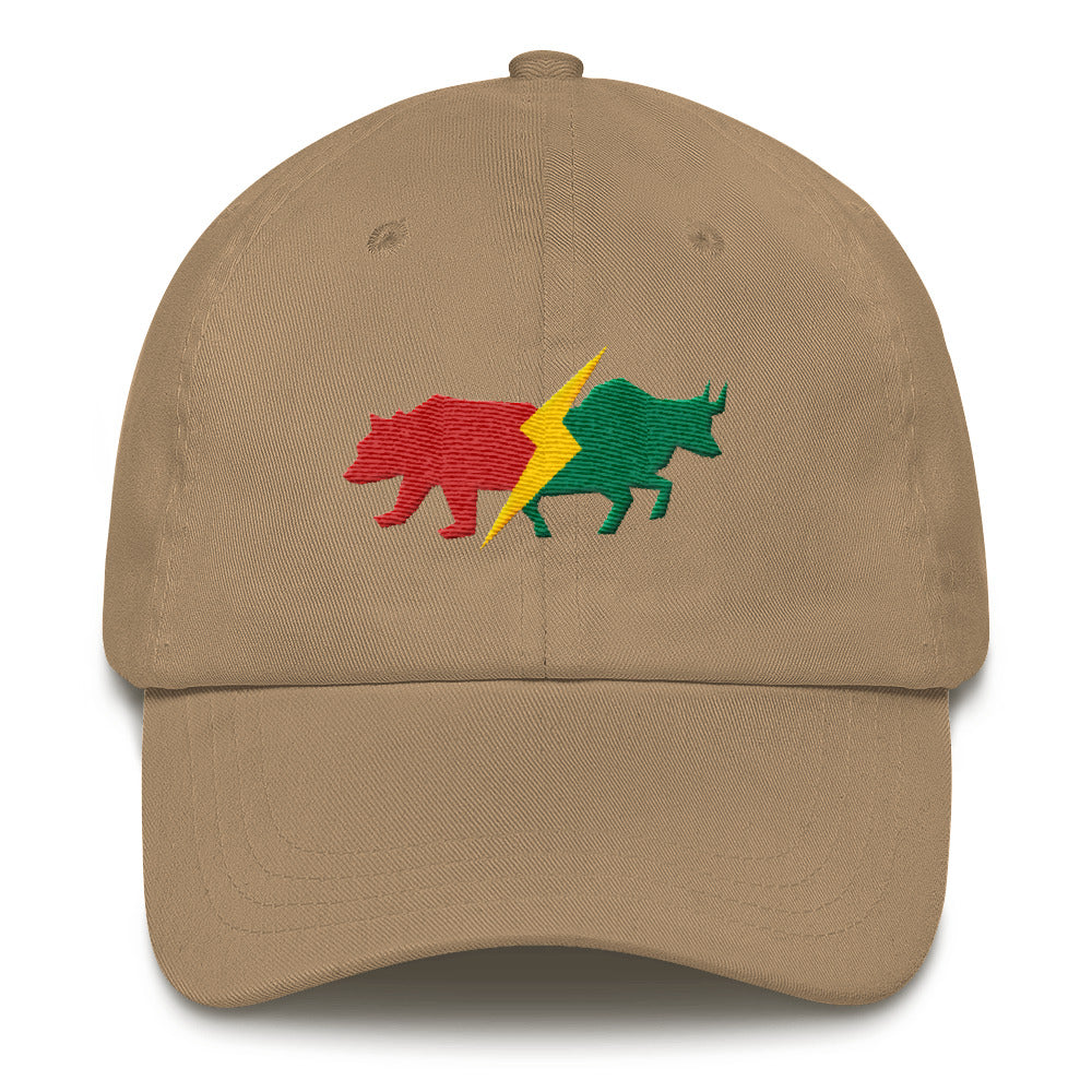 Buy khaki Dad hat - Bear &amp; Bull