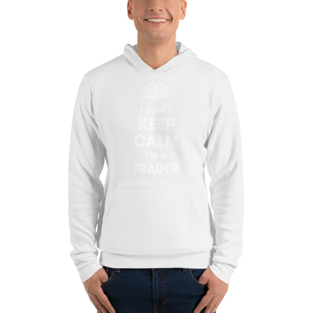 Buy white Unisex hoodie/Can&#39;t Keep Calm
