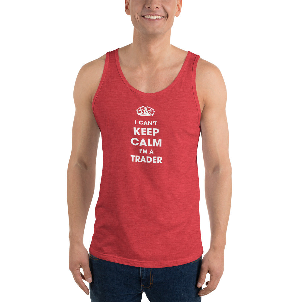 Buy red-triblend Unisex  Tank Top/ Can&#39;t Keep Calm