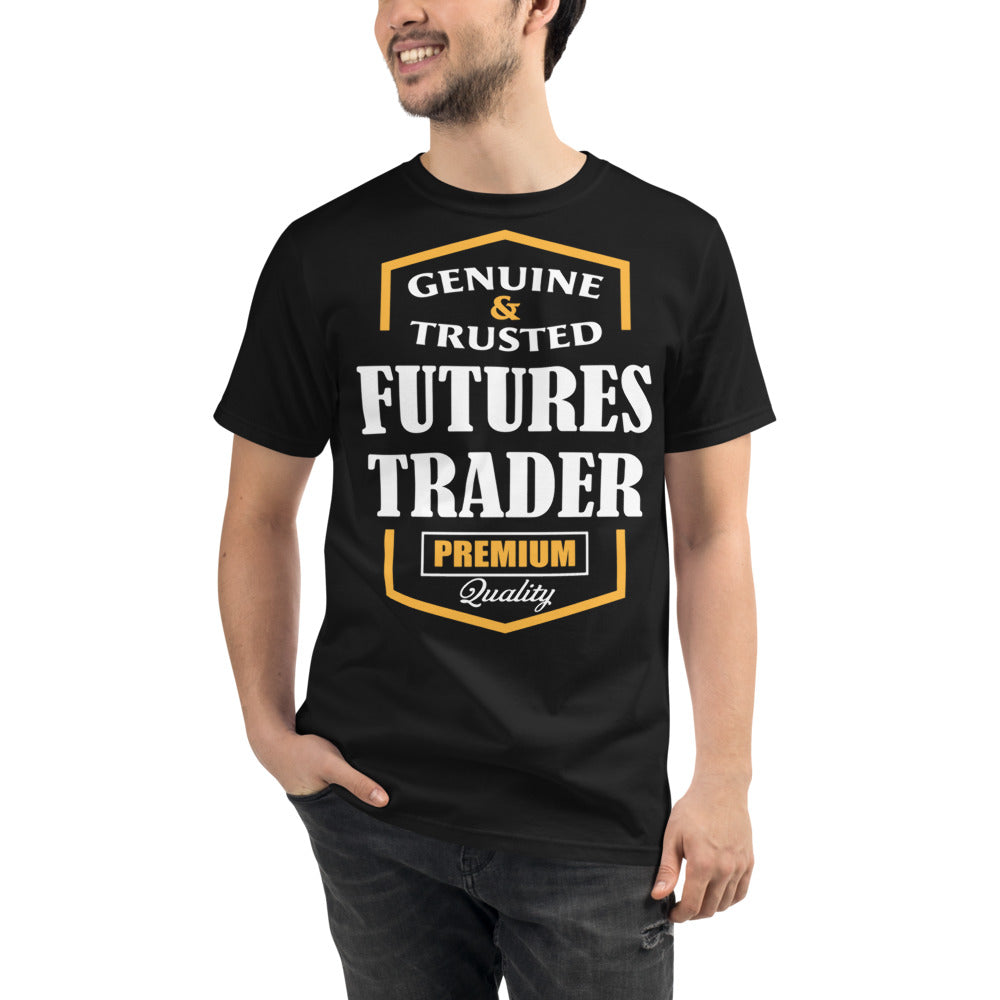 Camiseta orgánica/ Comerciante de futuros