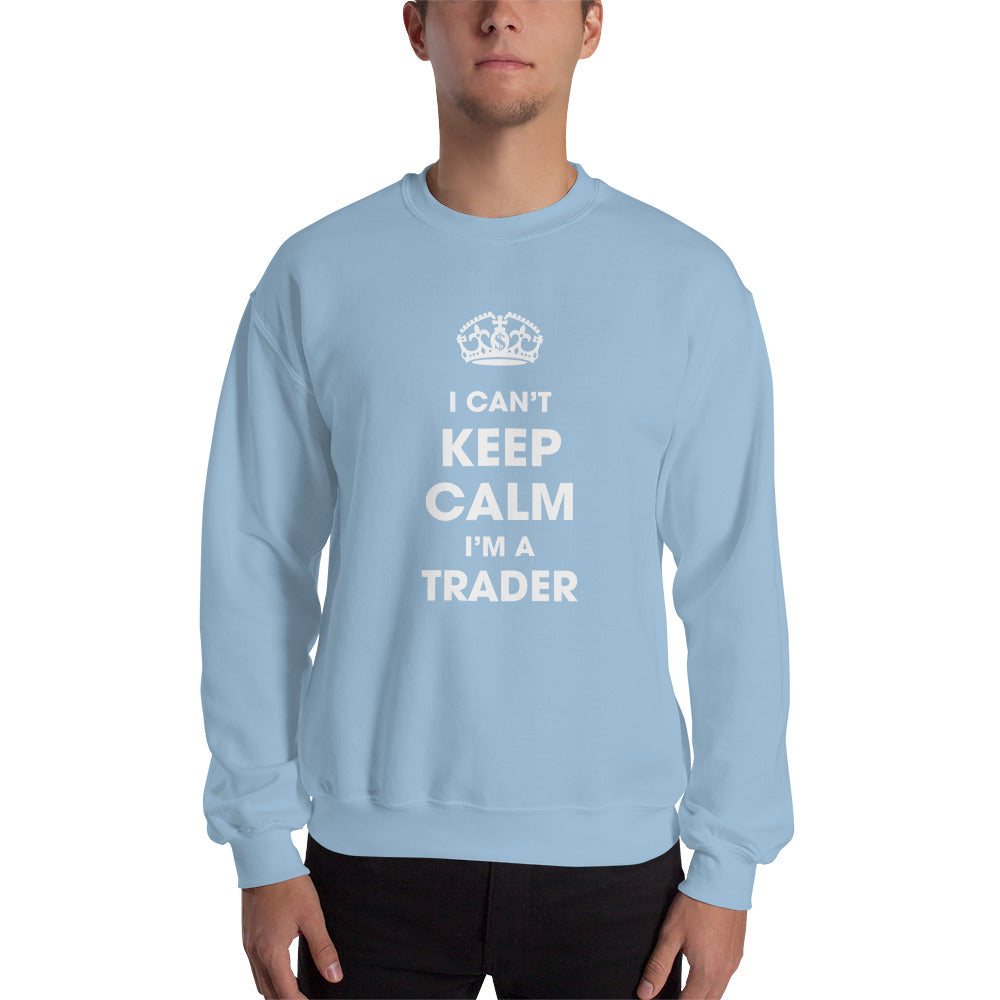 Buy light-blue Sweatshirt/Can&#39;t Keep Calm