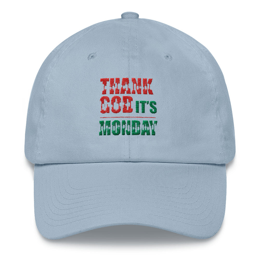 Buy light-blue Dad hat - Thank God It&#39;s Monday