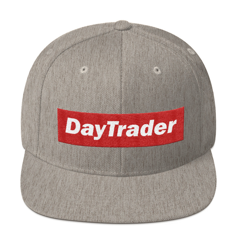 Buy heather-grey Snapback Hat/ Day Trader