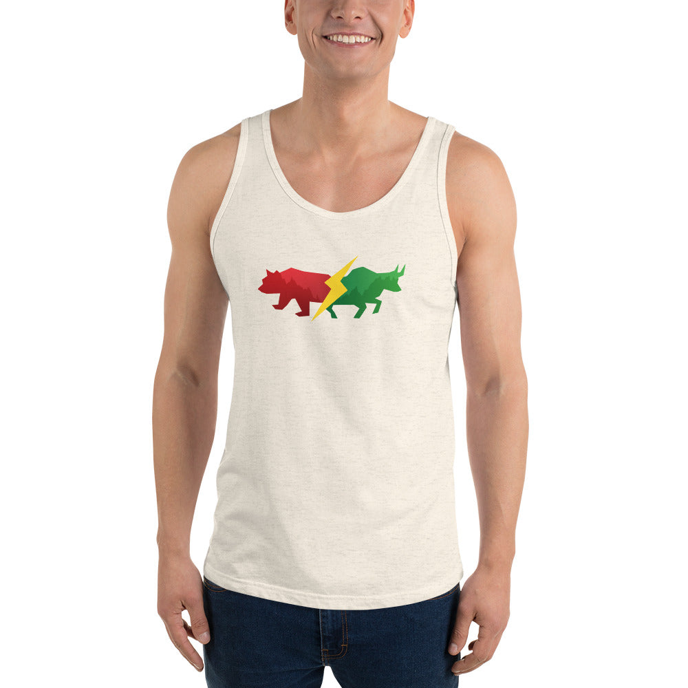 Comprar triblend-de-avena Camiseta sin mangas unisex - Oso y Toro