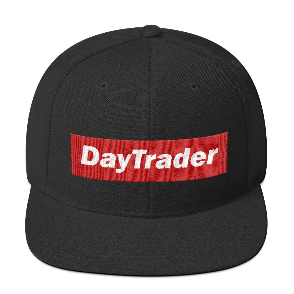 Buy black Snapback Hat/ Day Trader