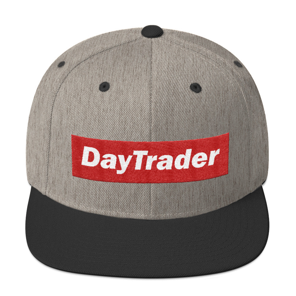 Buy heather-black Snapback Hat/ Day Trader
