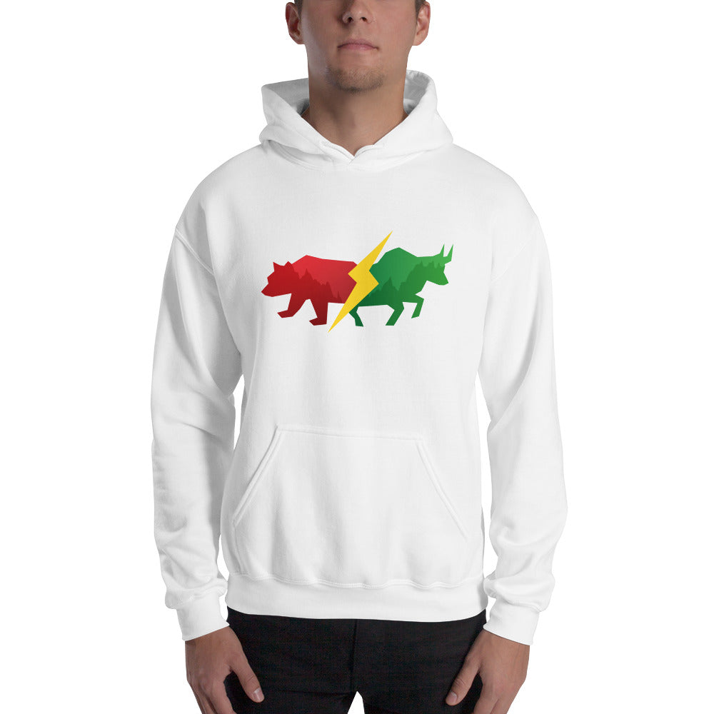 Hooded Sweatshirt - Bear & Bull - 0