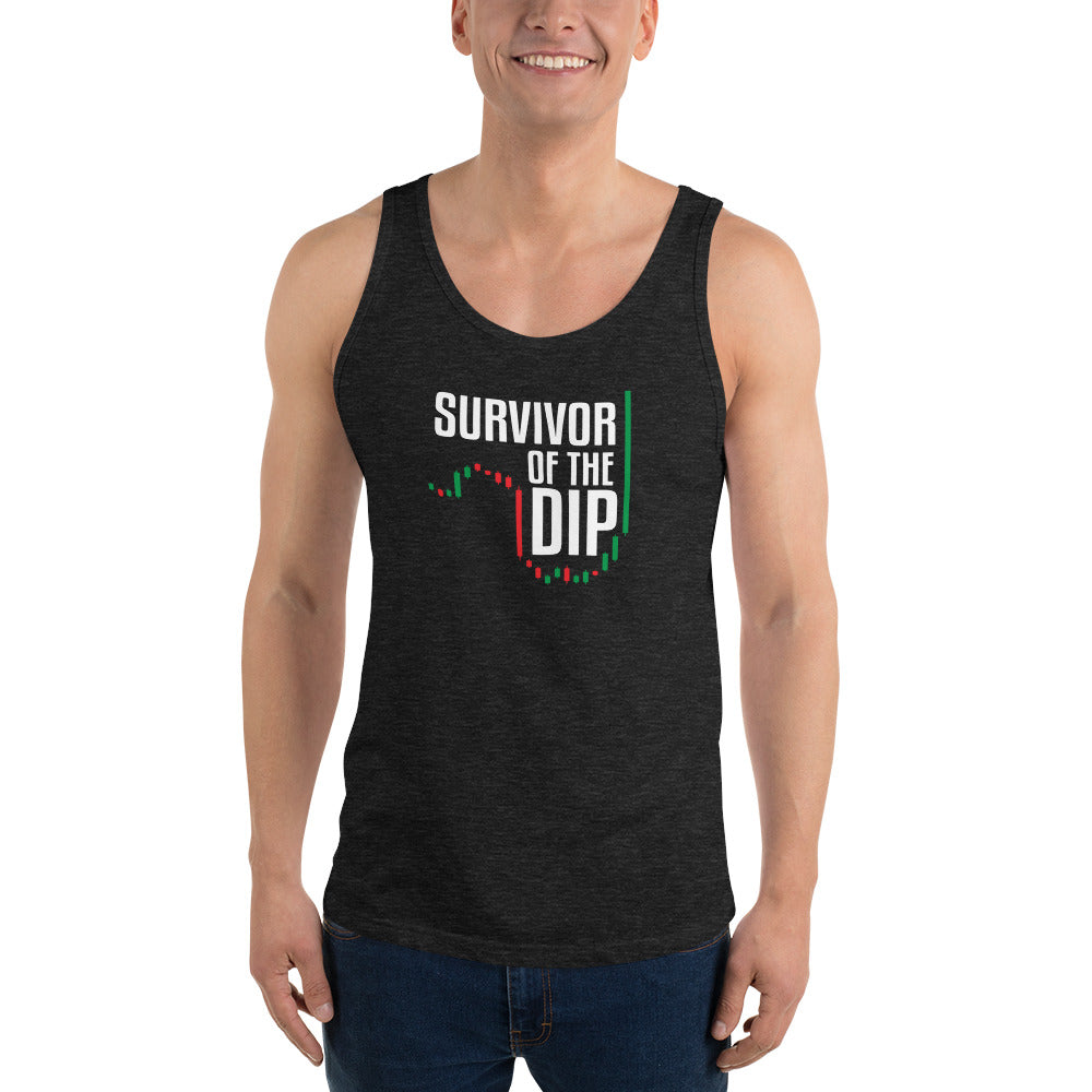 Comprar triblend-negro-carbon Camiseta sin mangas unisex/ Sobreviviente del DIP