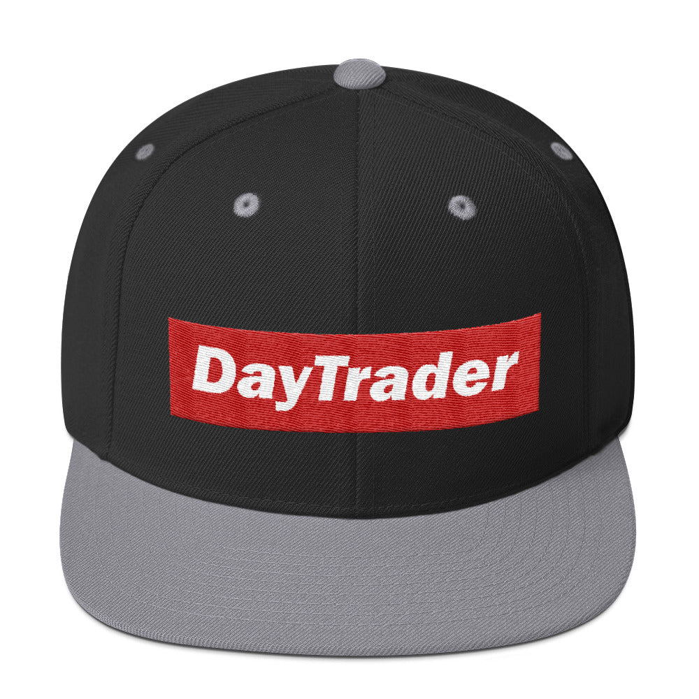 Buy black-silver Snapback Hat/ Day Trader