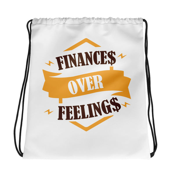 Drawstring bag/ Finance Feeling