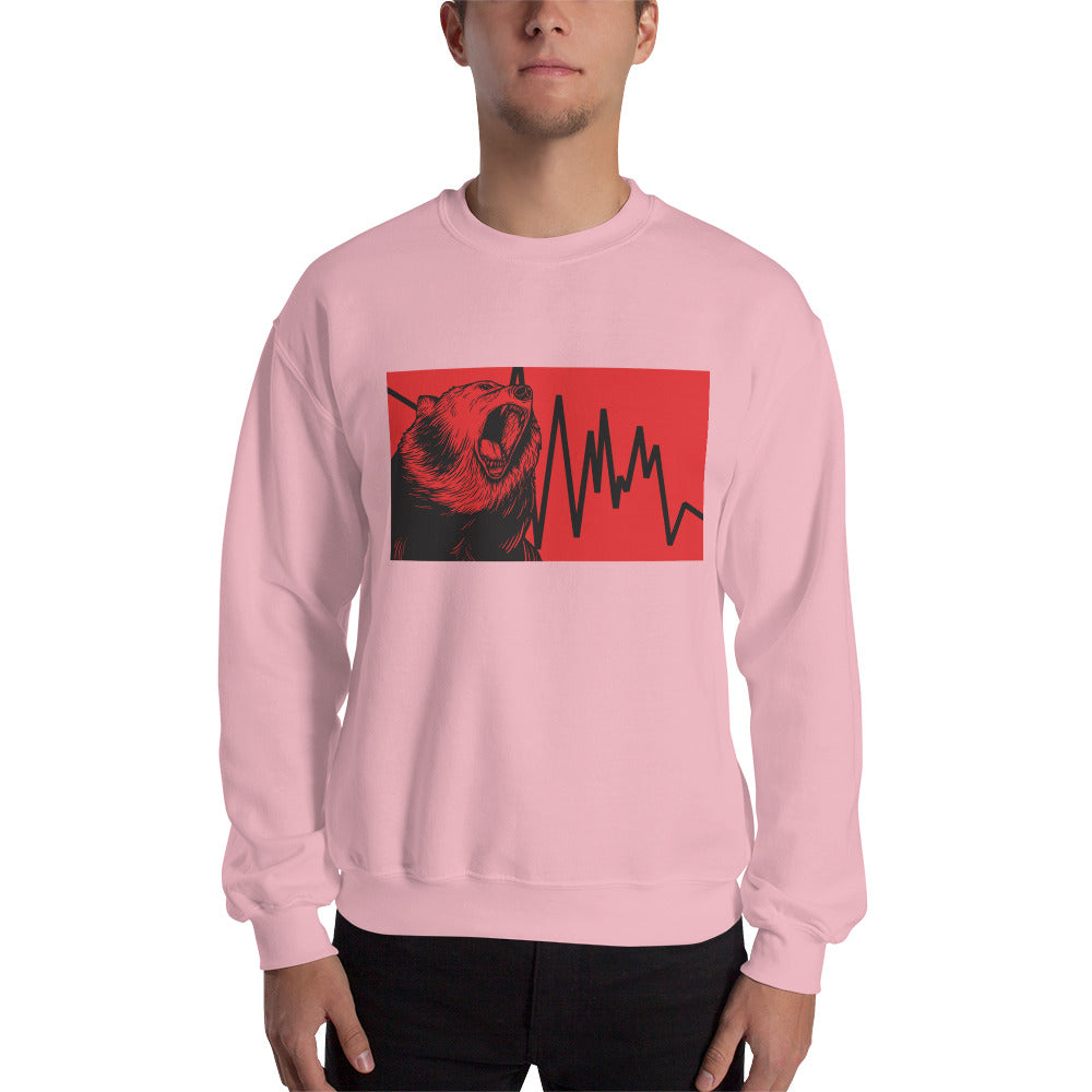 Buy light-pink Sweatshirt - Bear Down
