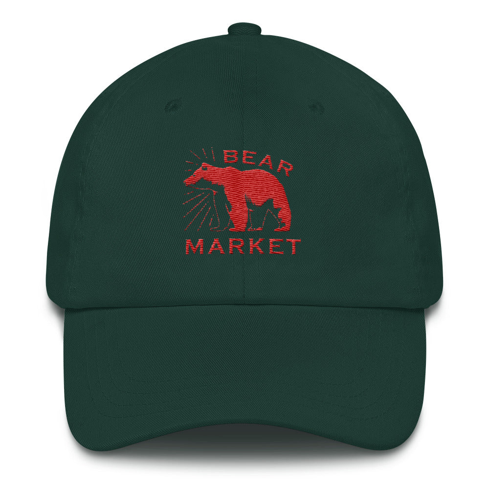 Buy spruce Dad hat/ Bear Market
