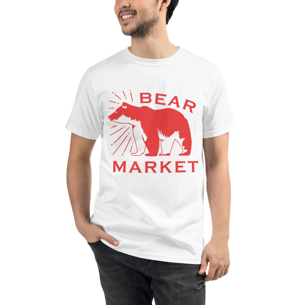 Camiseta orgánica/ Mercado bajista