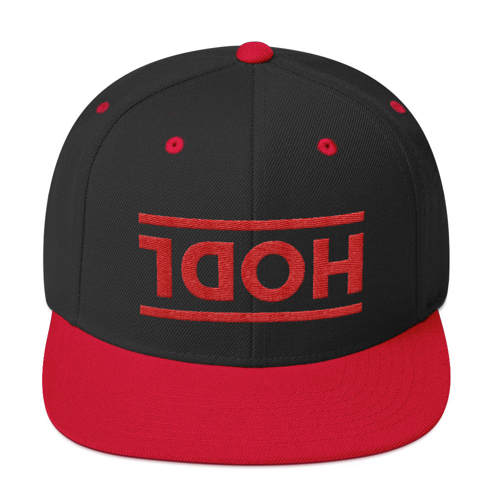 Buy black-red Snapback Hat - HOLD