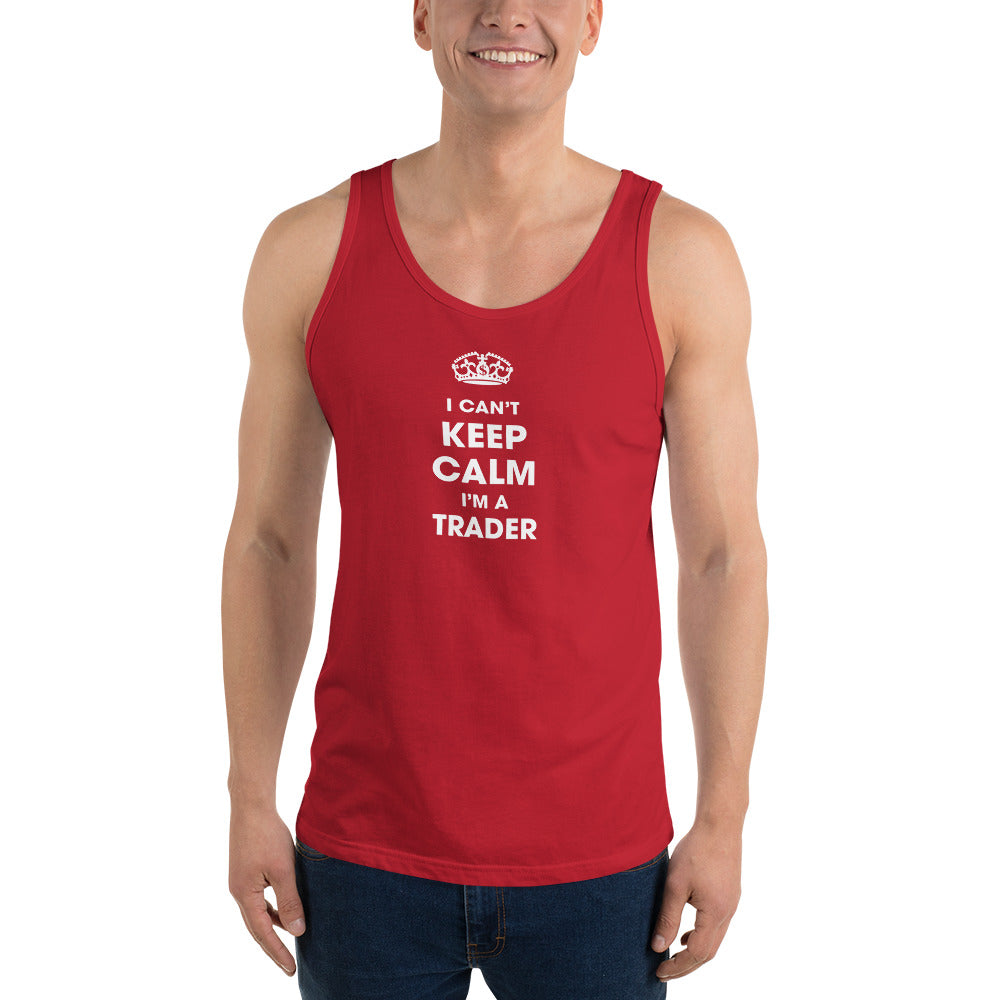 Buy red Unisex  Tank Top/ Can&#39;t Keep Calm