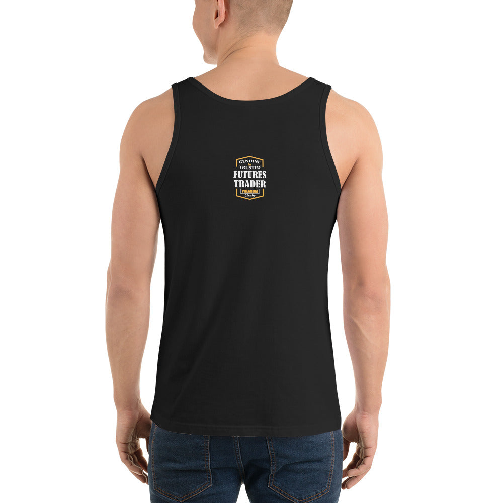 Camiseta sin mangas unisex/ Comerciante de futuros