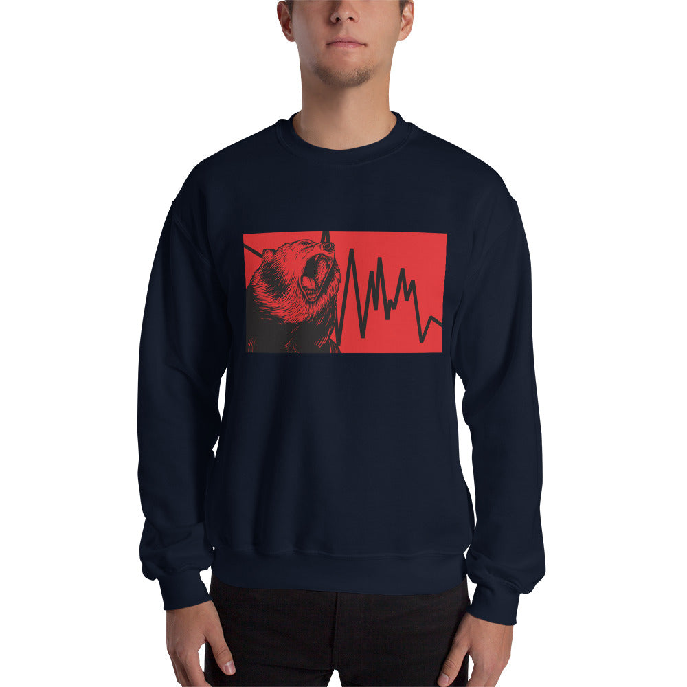 Buy navy Sweatshirt - Bear Down