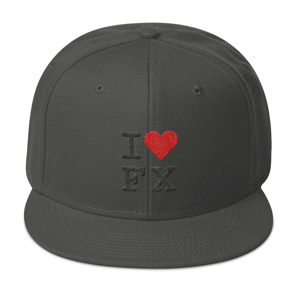 Snapback Hat - I Love FX - 0