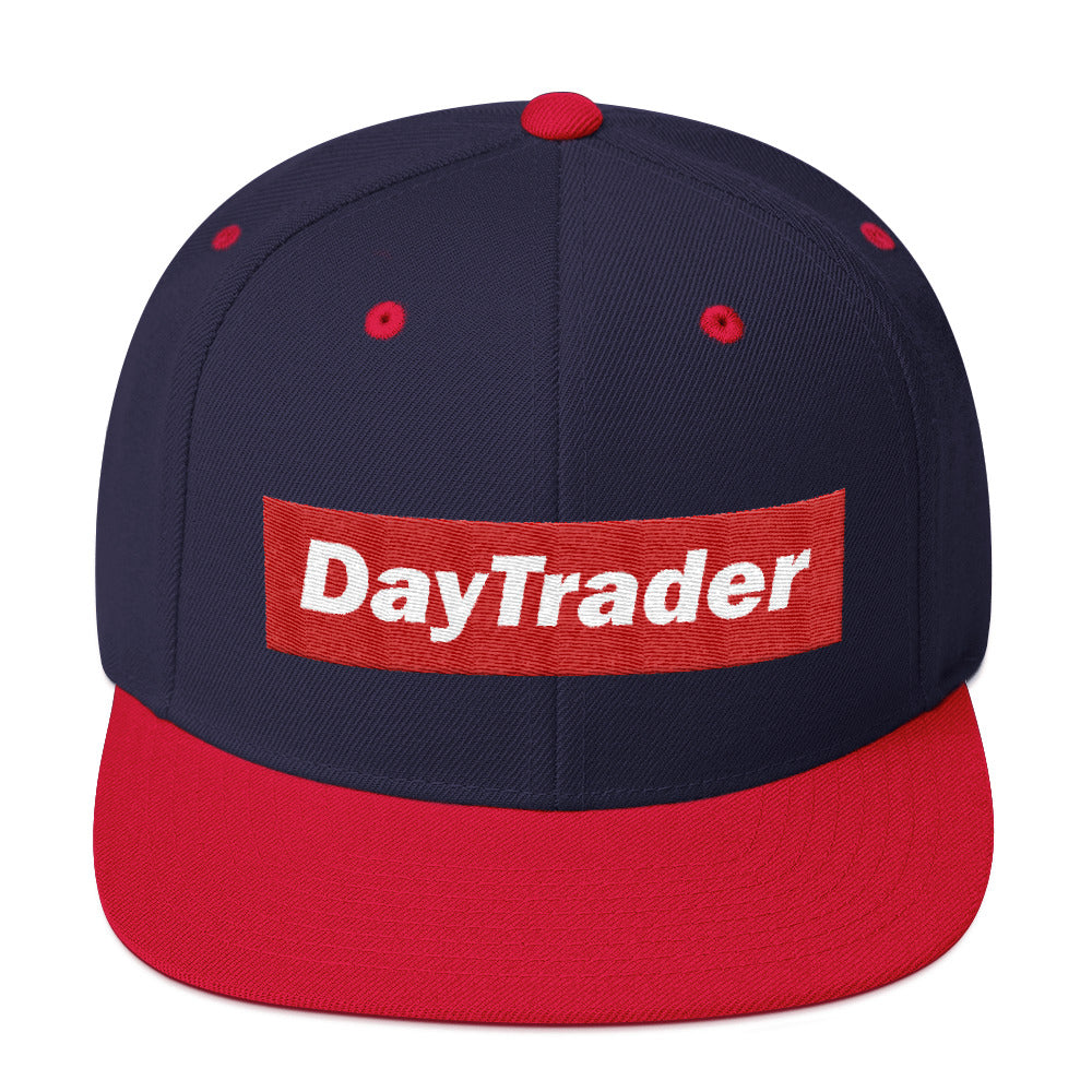 Comprar azul-marino-rojo Sombrero Snapback/ Comerciante de día