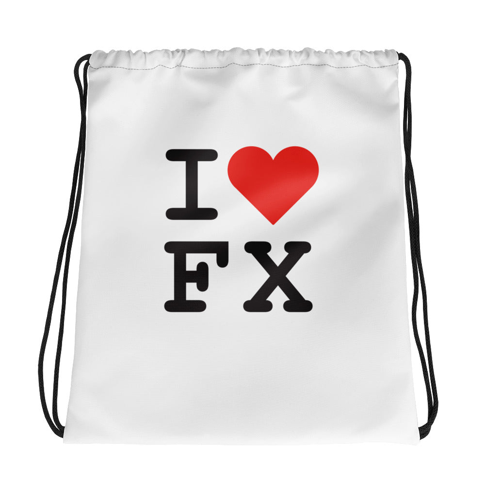 Drawstring bag - I Love FX - 0