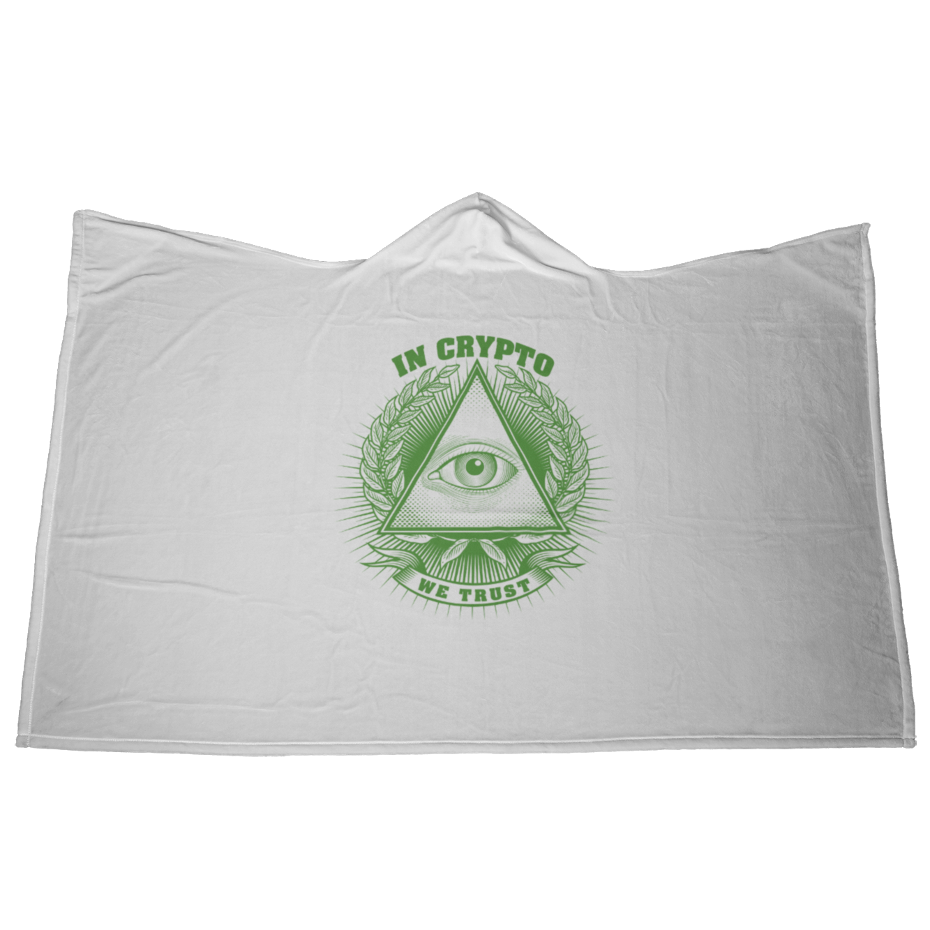 Couverture à capuche - In Crypto We Trust - 0