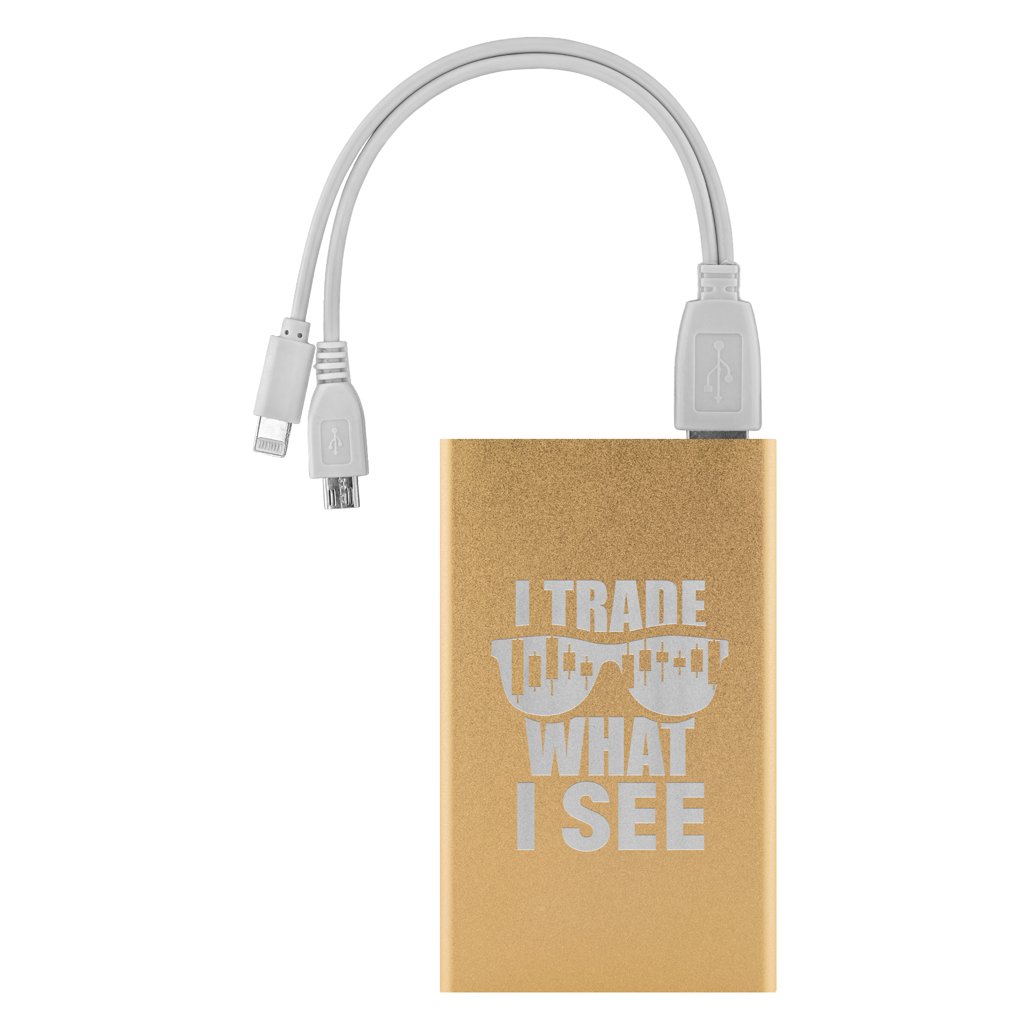 Buy gold Power Banks - Trade What I See