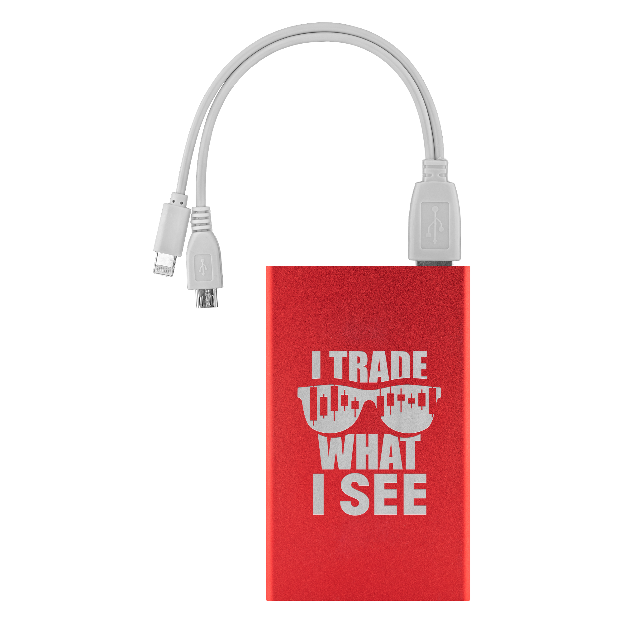 Buy red Power Banks - Trade What I See