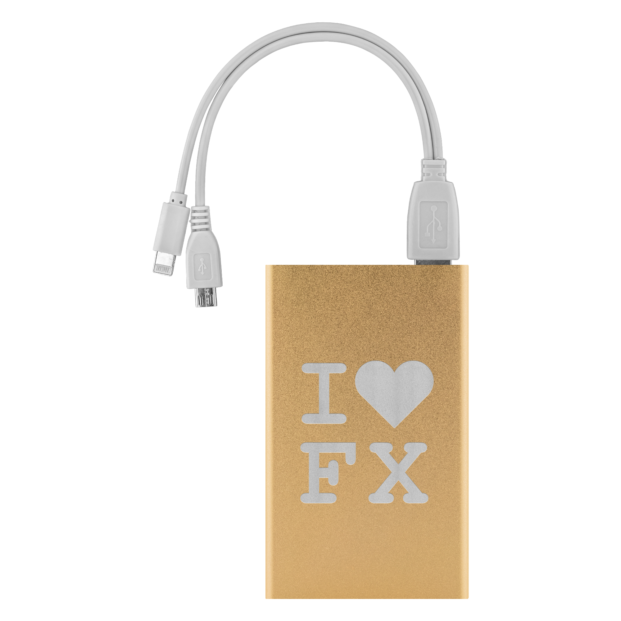 Buy gold Power Bank / I Love FX
